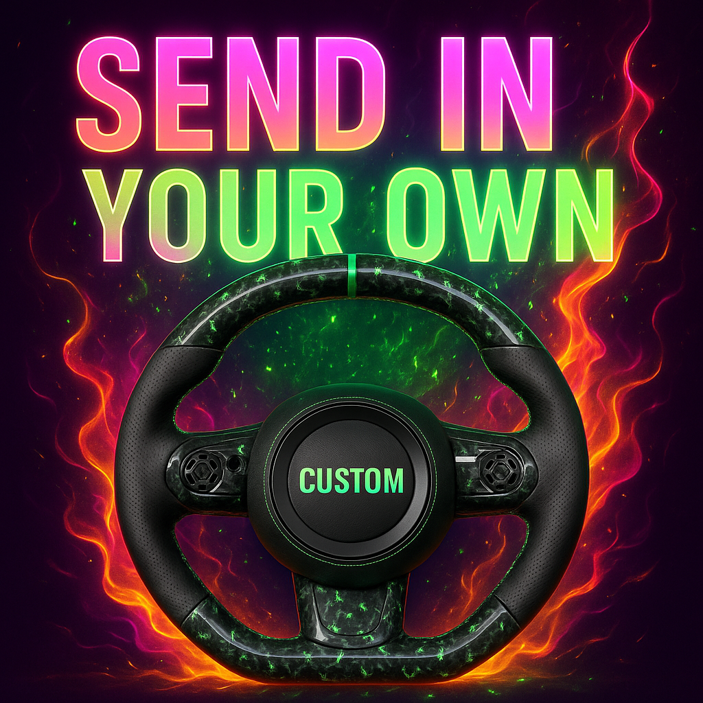 SEND IN YOUR OWN - Custom Carbon Fibre Steering Wheel Service (ANY MAKE / MODEL)
