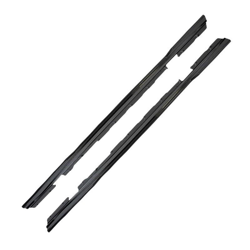 BMW 1 SERIES F20 F21 & 2 SERIES F22 EVO-1 GLOSS BLACK SIDE SKIRTS BY ZAERO (2011-2019)