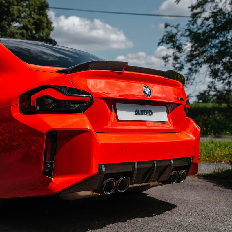 TREVORA BMW M2 G87, 2 Series & M240i G42 Pre-preg Carbon Fibre ID-01 Rear Spoiler (2021+)
