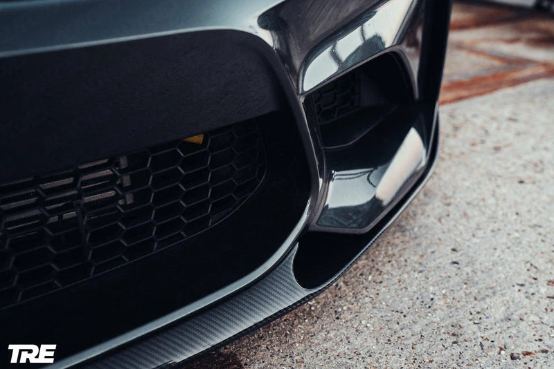 TREVORA BMW M2 OG F87 Pre-Preg Carbon Fibre Front Splitter