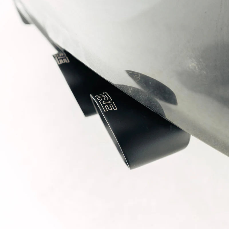 TREVORA BMW M240i G42, M340i G20 and M440i G22 Cerakote Black Exhaust Tips (2021+)