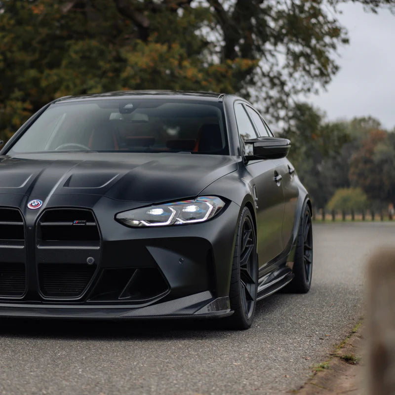 BMW M3 G80 G81 Pre-Preg Carbon Fibre PR-1 Side Skirts by TREVORA (2020+)