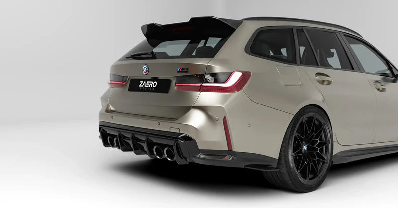 BMW M3 G81 Touring & 3 Series G21 EVO-S Gloss Black Rear Spoiler by ZAERO (2021+)