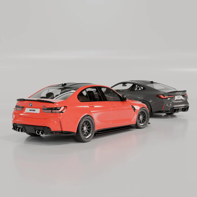 TREVORA BMW M4 G82 & 4 Series G22 Pre-preg Carbon Fibre PR-1 Rear Spoiler 2020+