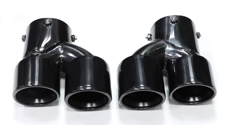 BMW Quad Carbon Exhaust Tips For 2 Series M240i G42 | 3 Series M340i G20/G21 | 4 Series M440i G22