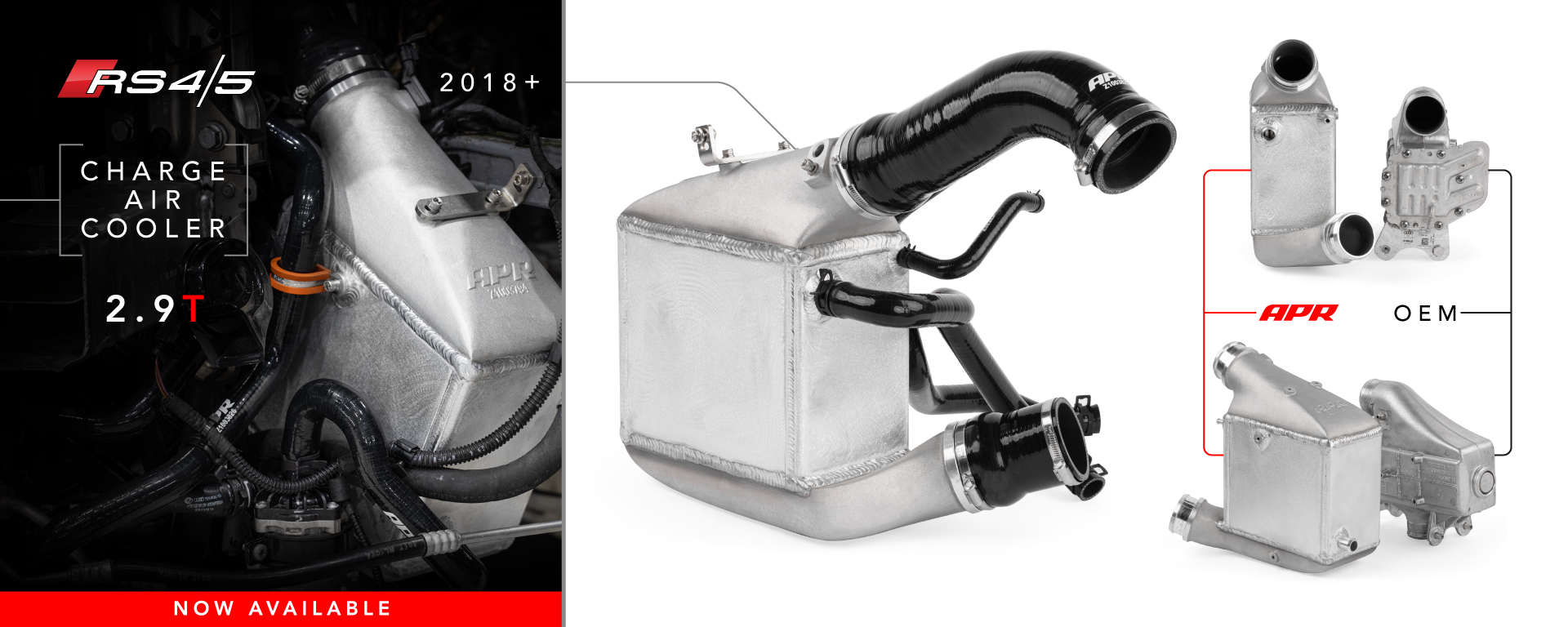 APR Air-To-Water Intercooler - Audi RS4/RS5 B9
