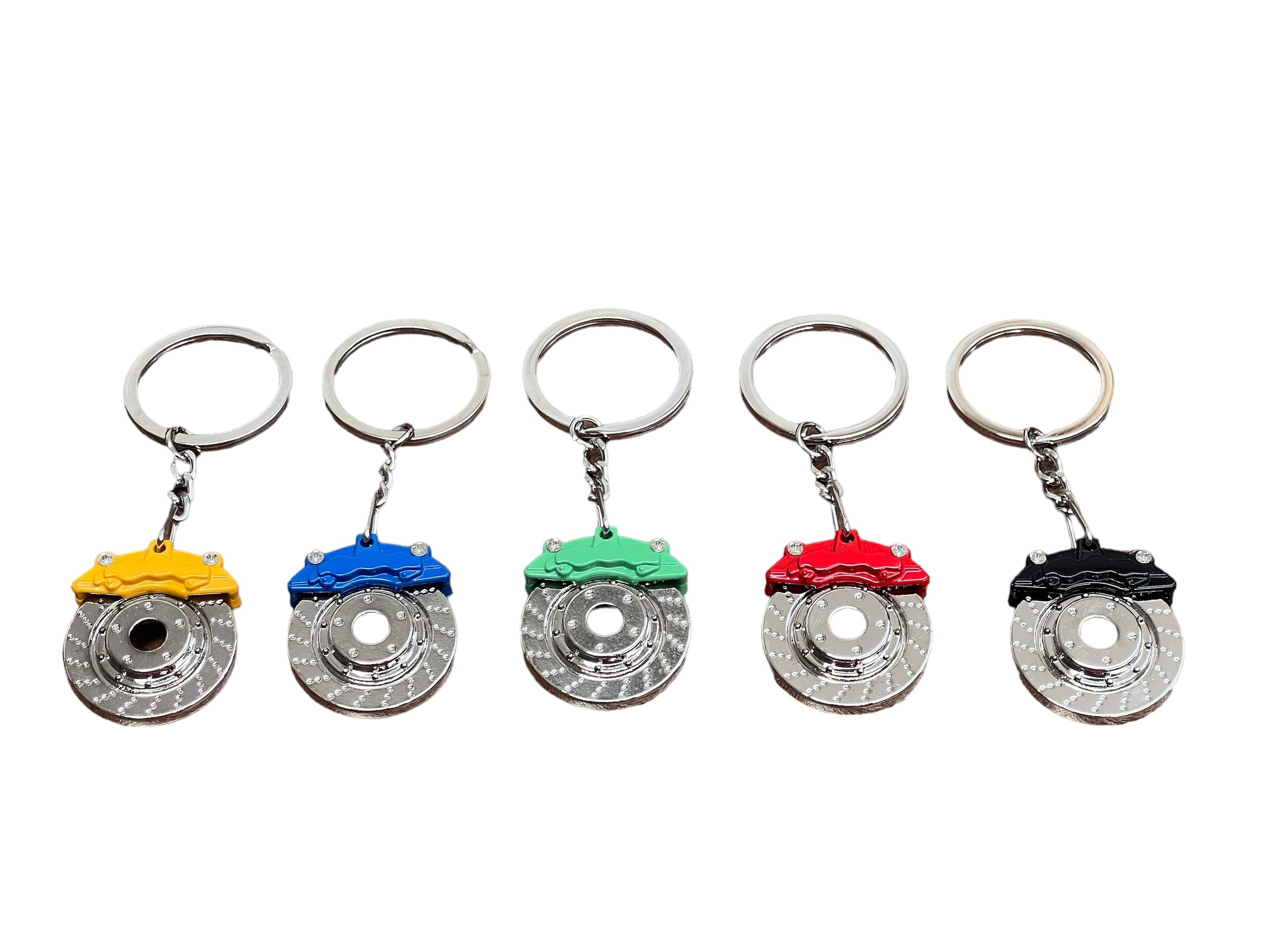 Metal Brake Caliper Keyring