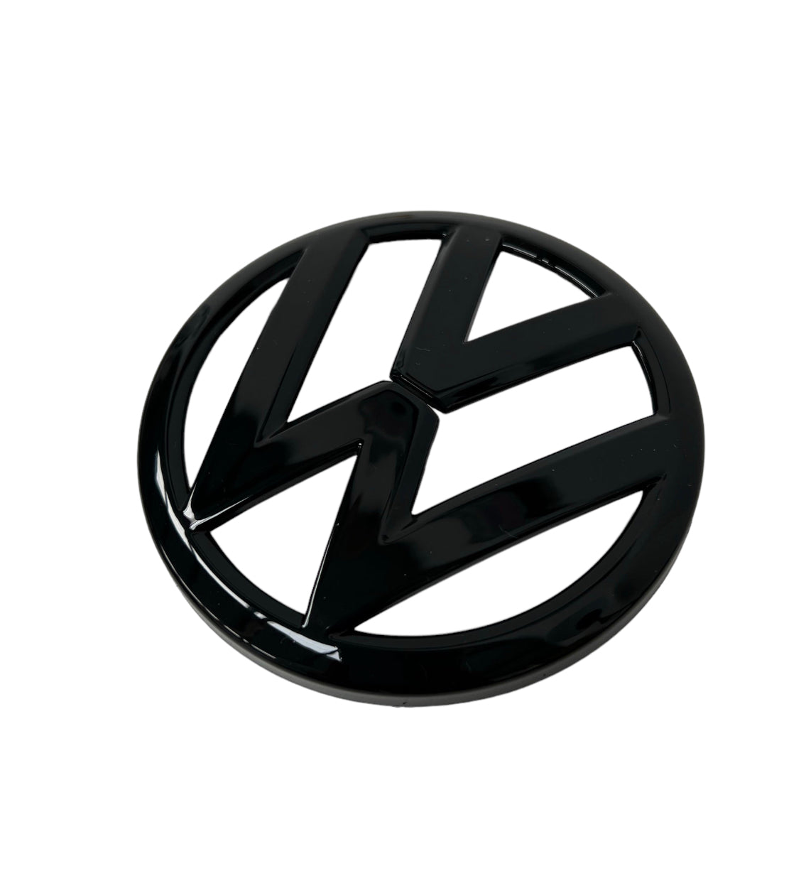 Volkswagen Polo MK5 6R / 6C Front Or Rear Gloss Black Badges (2009 - 2017 Models)