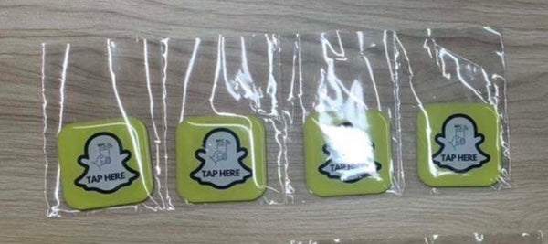 CUSTOM NFC Chip Tap Sticker (Add Your Own Link)