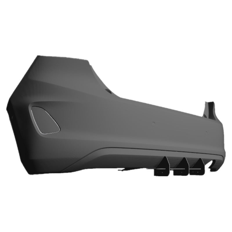 Ford Fiesta MK8 Rear Fin Diffuser (Standard Bumper 2018+) - DAS Automotive