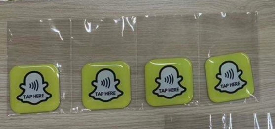 CUSTOM NFC Chip Tap Sticker (Add Your Own Link)