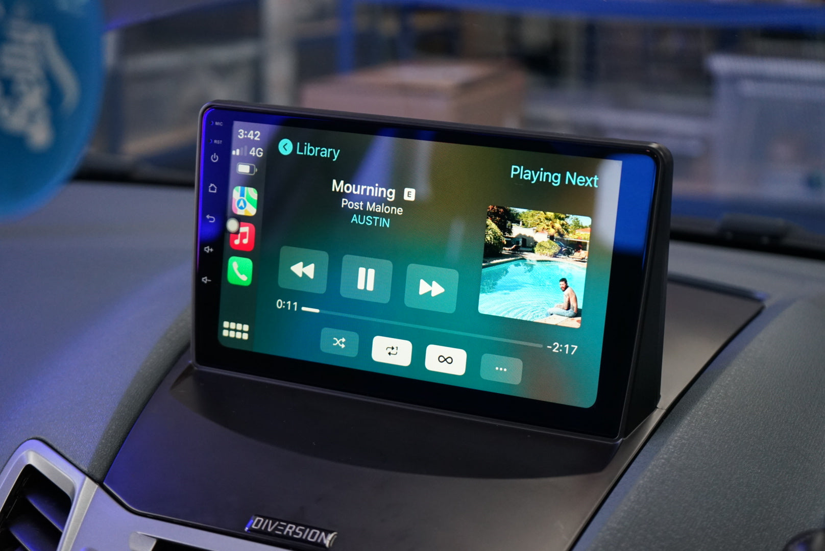 Ford Fiesta MK7 Android / Apple Car Play Display (2009 - 2017 Models) - DIVERSION