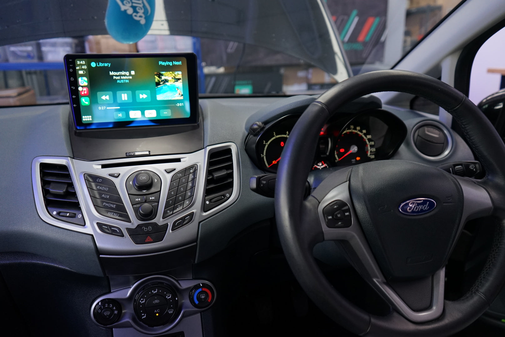 Ford Fiesta MK7 Android / Apple Car Play Display (2009 - 2017 Models) - DIVERSION