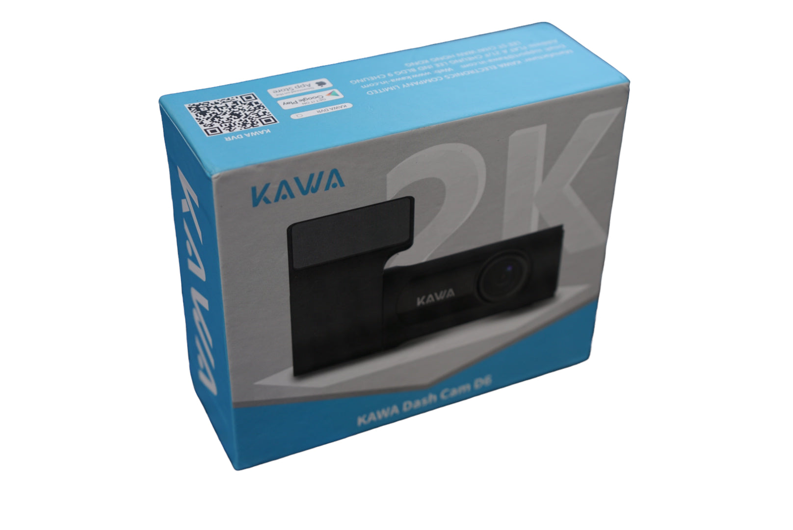 Kawa D6 High Resolution Vehicle Dashboard Camera / Dash Cam (HD1440p) UNIVERSAL