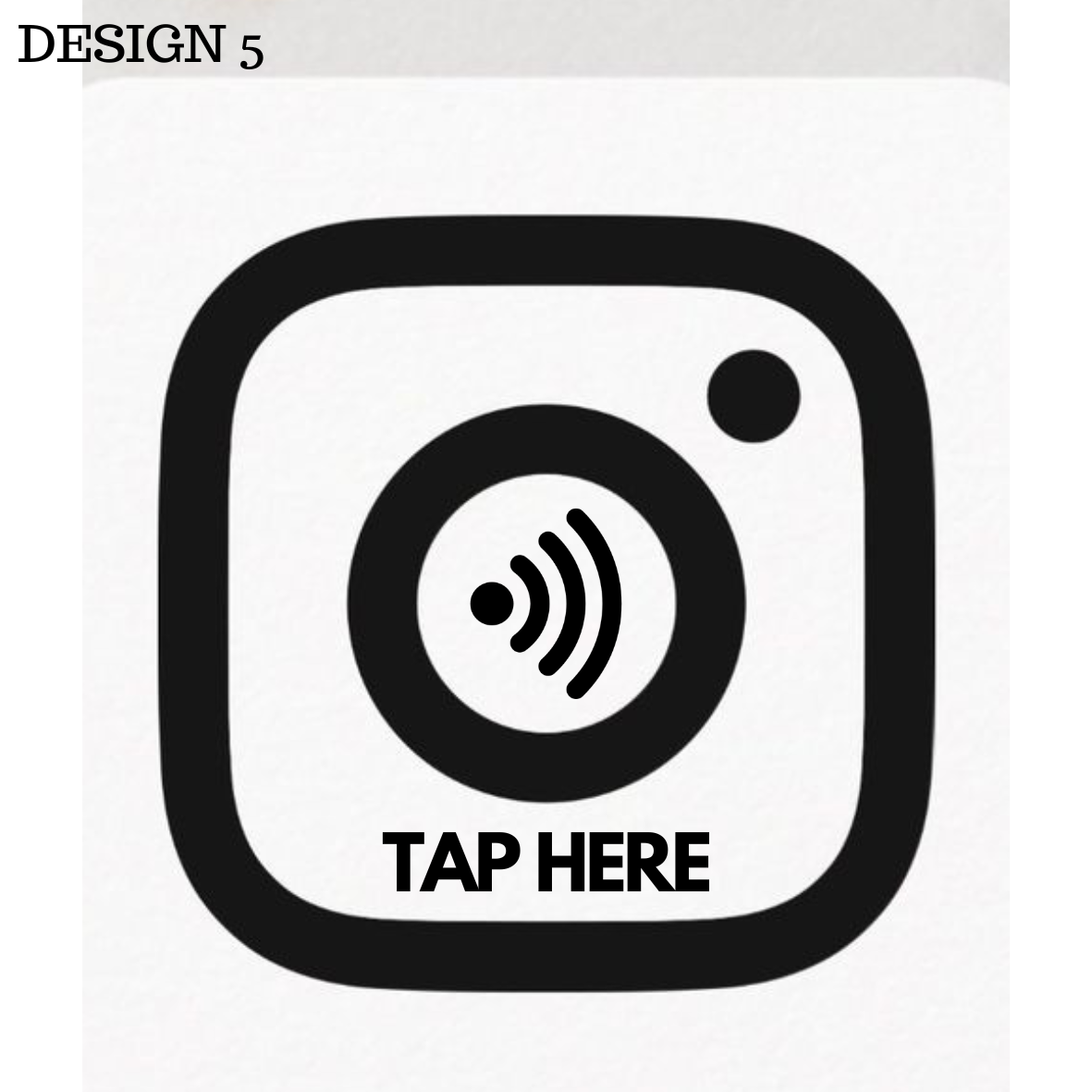 CUSTOM NFC Chip Tap Sticker (Add Your Own Link)