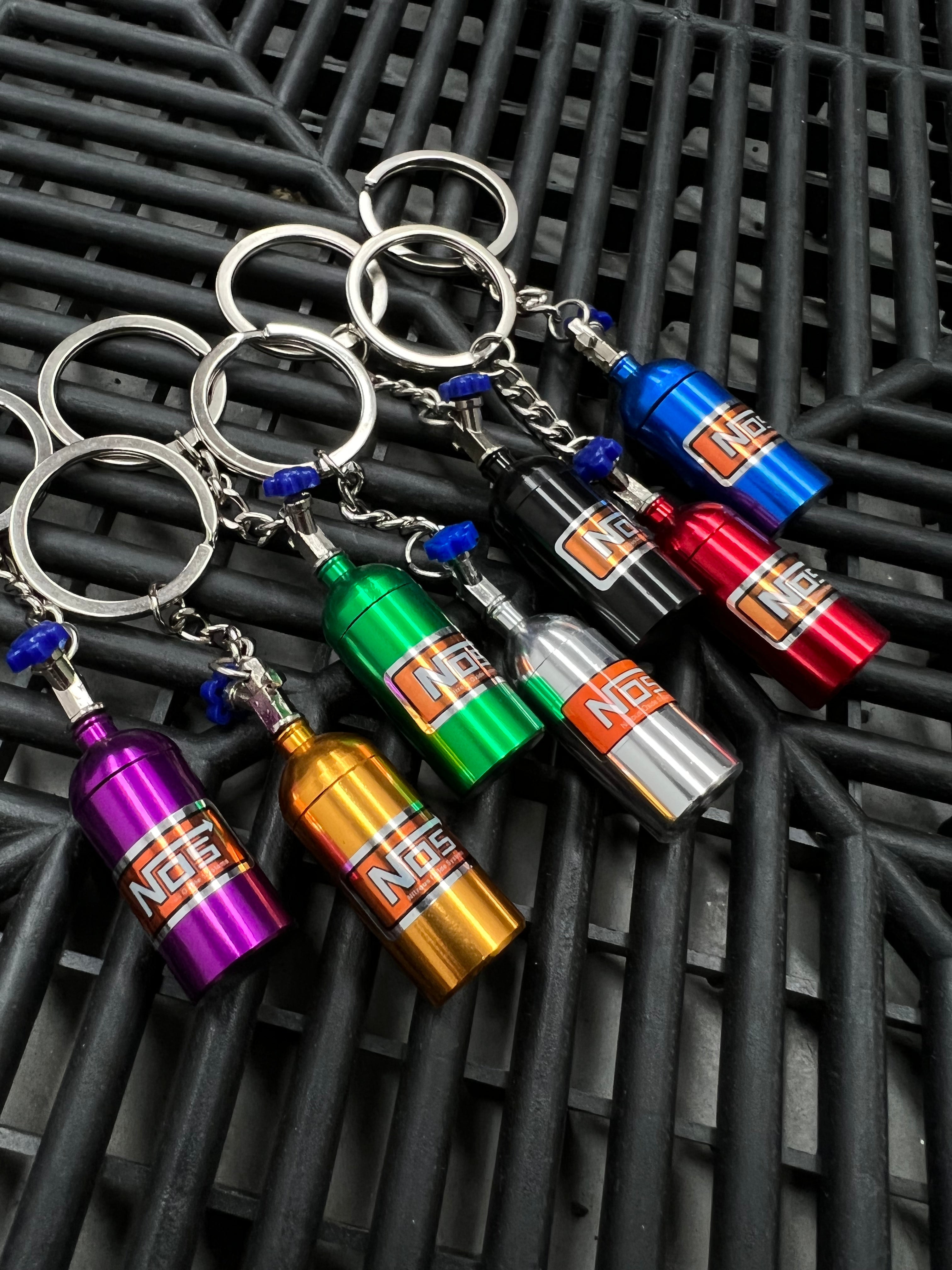 NOS Bottle Style Keyring