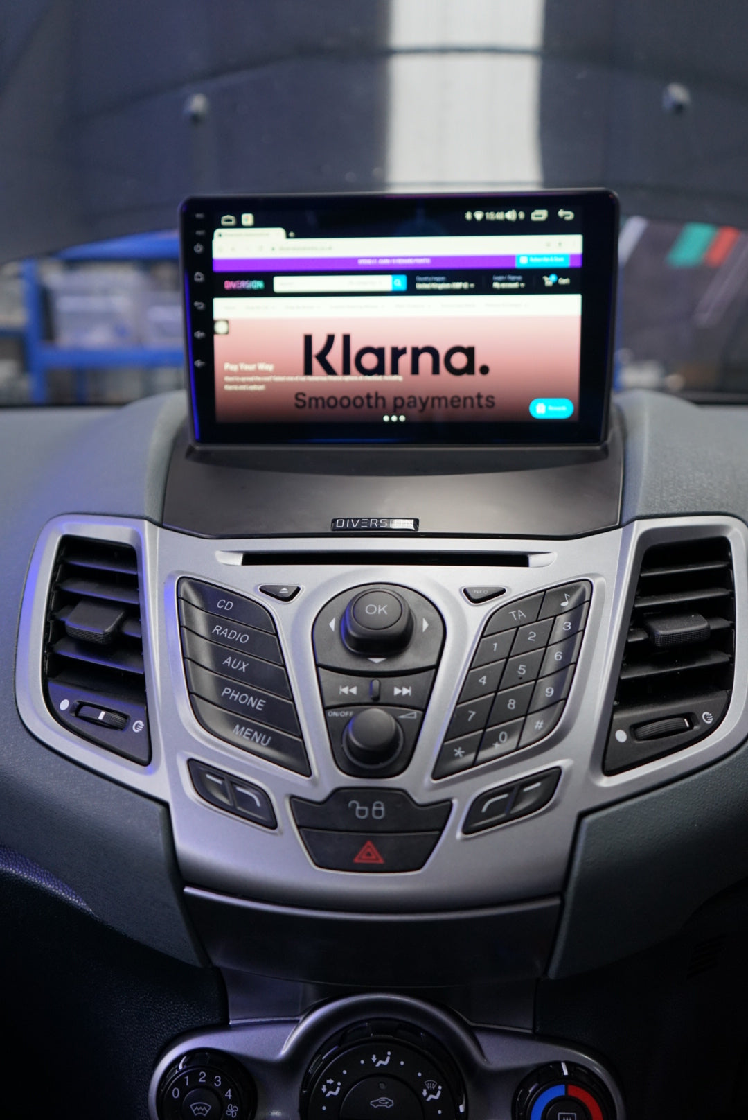 Ford Fiesta MK7 Android / Apple Car Play Display (2009 - 2017 Models) - DIVERSION