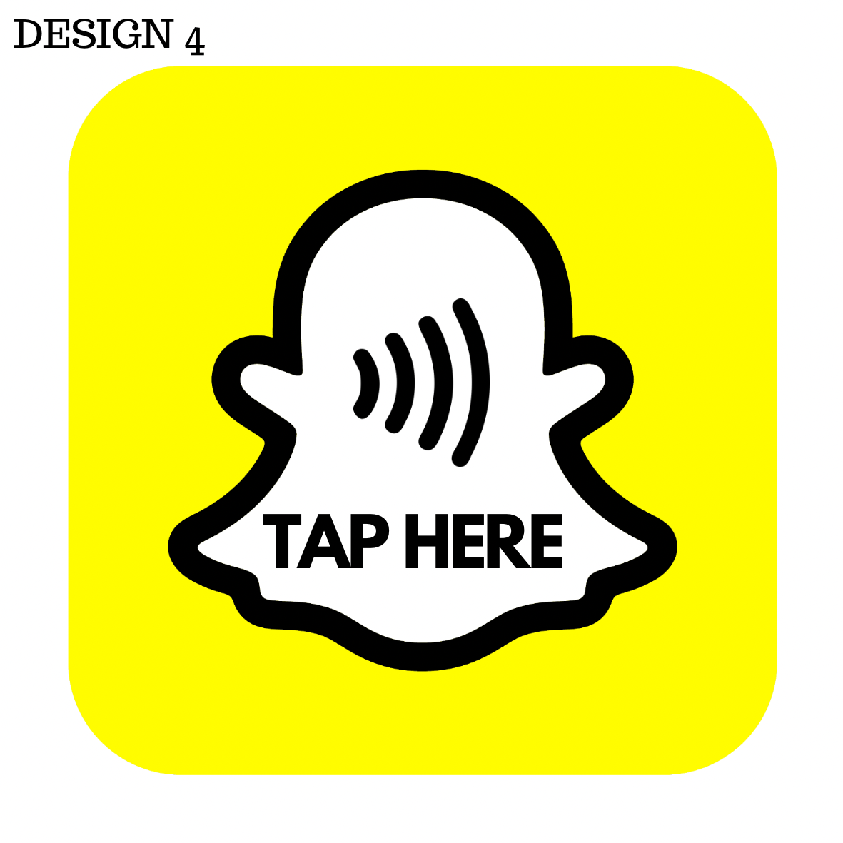 CUSTOM NFC Chip Tap Sticker (Add Your Own Link)