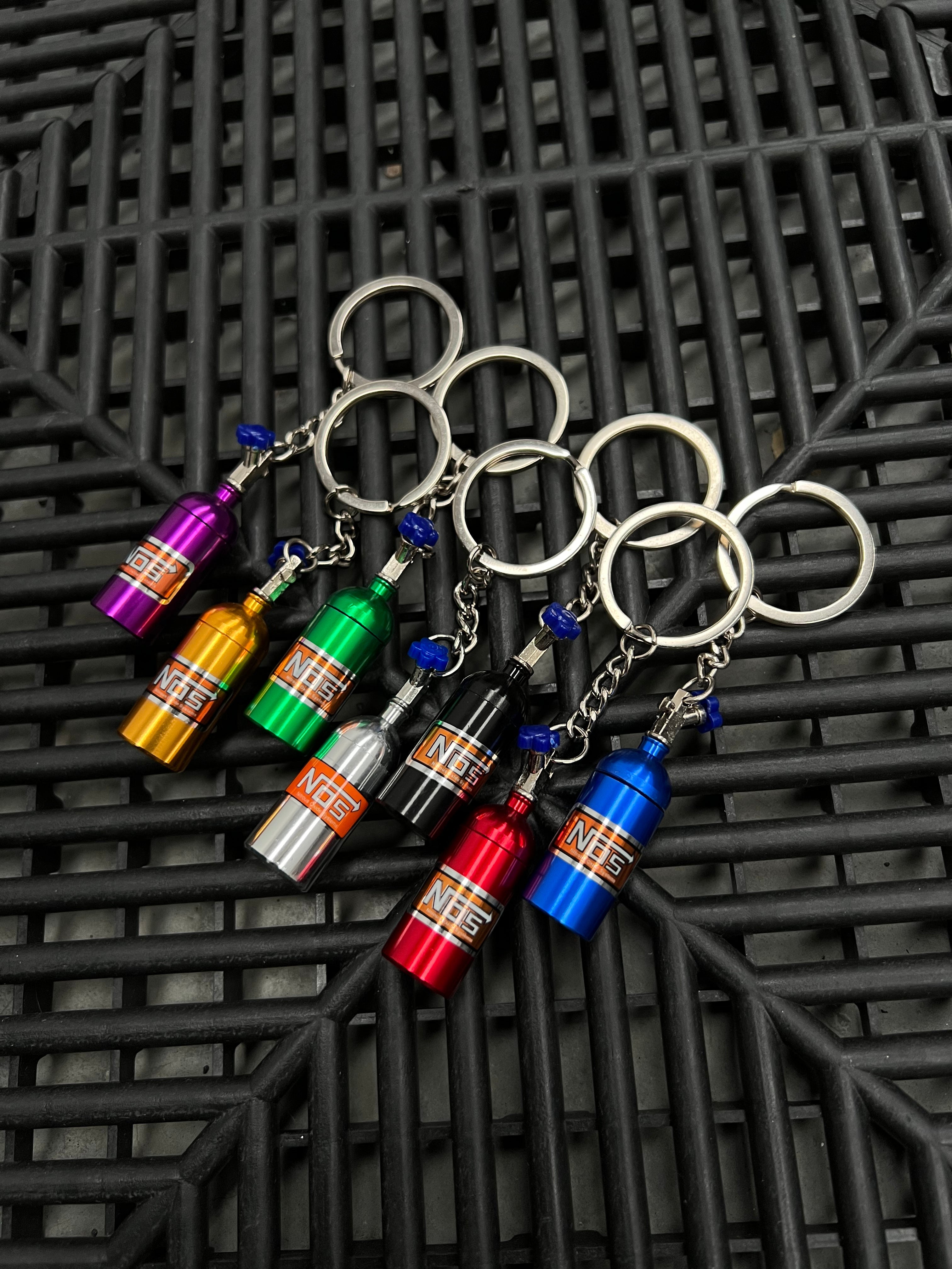 NOS Bottle Style Keyring