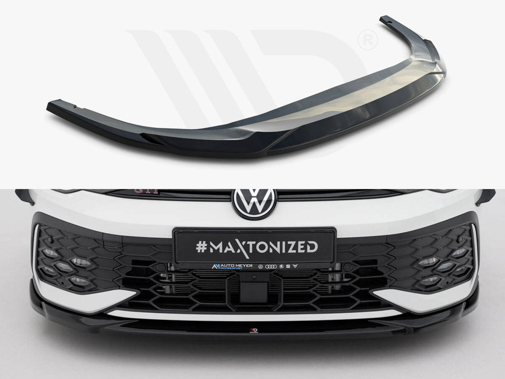 Maxton Front Splitter V4 Volkswagen Golf GTI / GTE / R-Line Mk8 Facelift Models