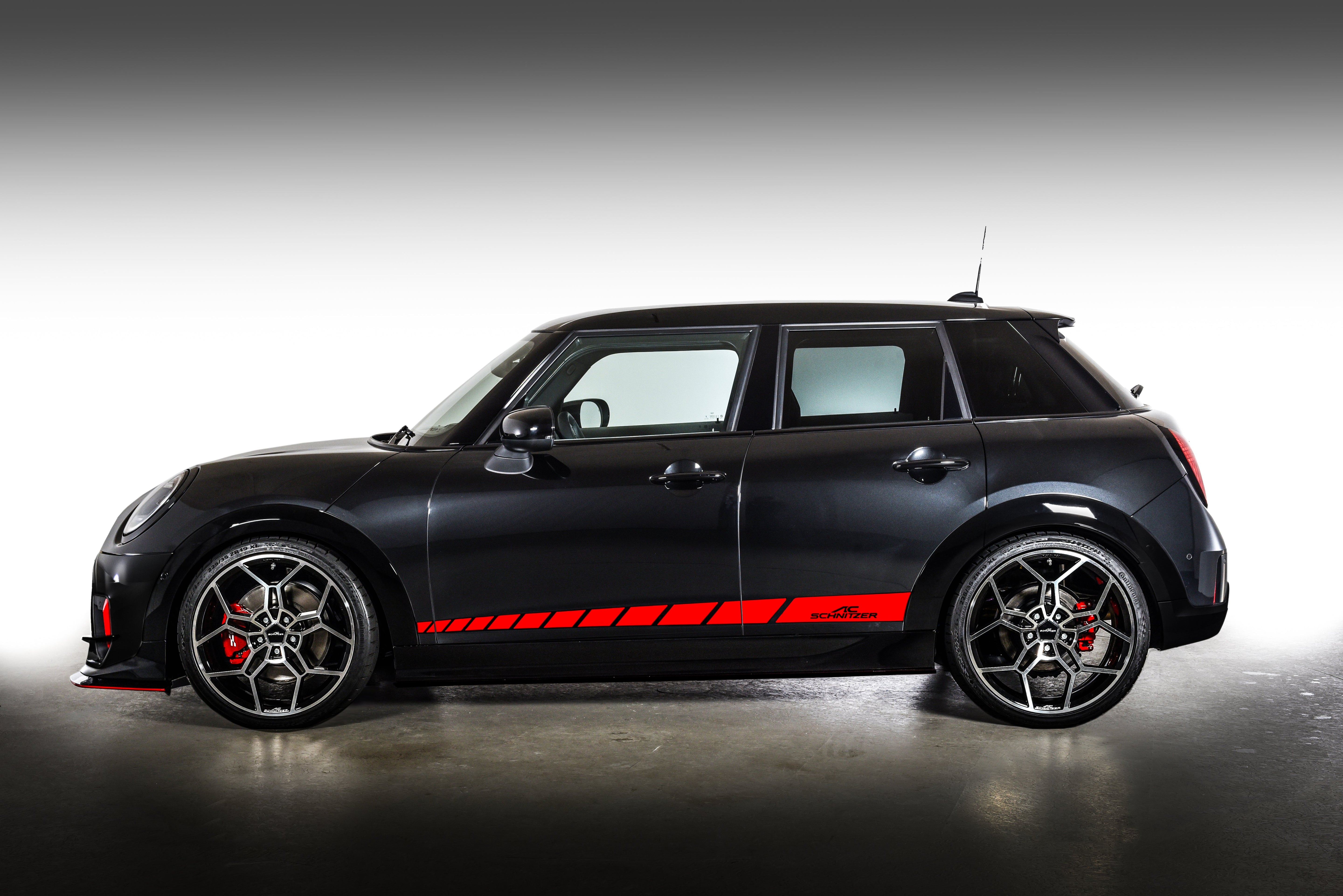 AC Schnitzer decal set side red for MINI F65 (51142663204)