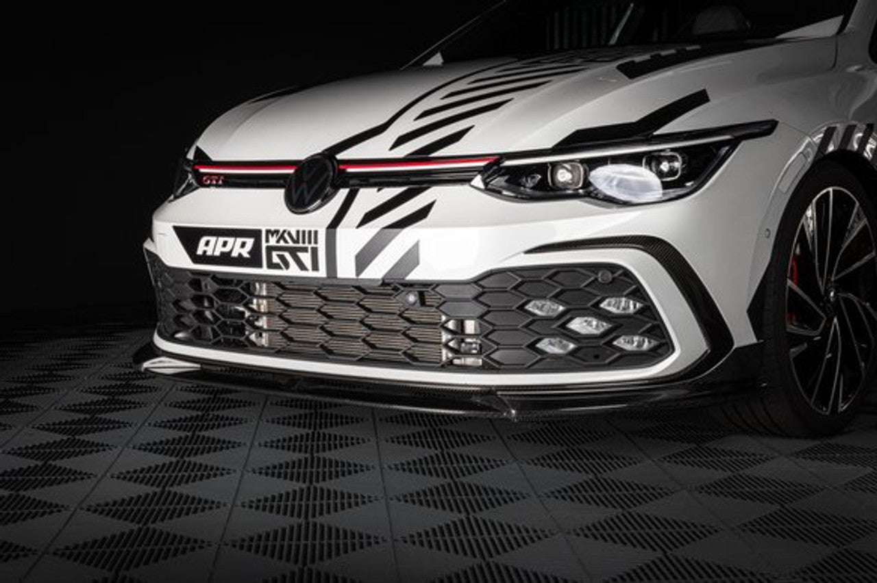APR Carbon Fibre Front Splitter - Golf MK8 GTI