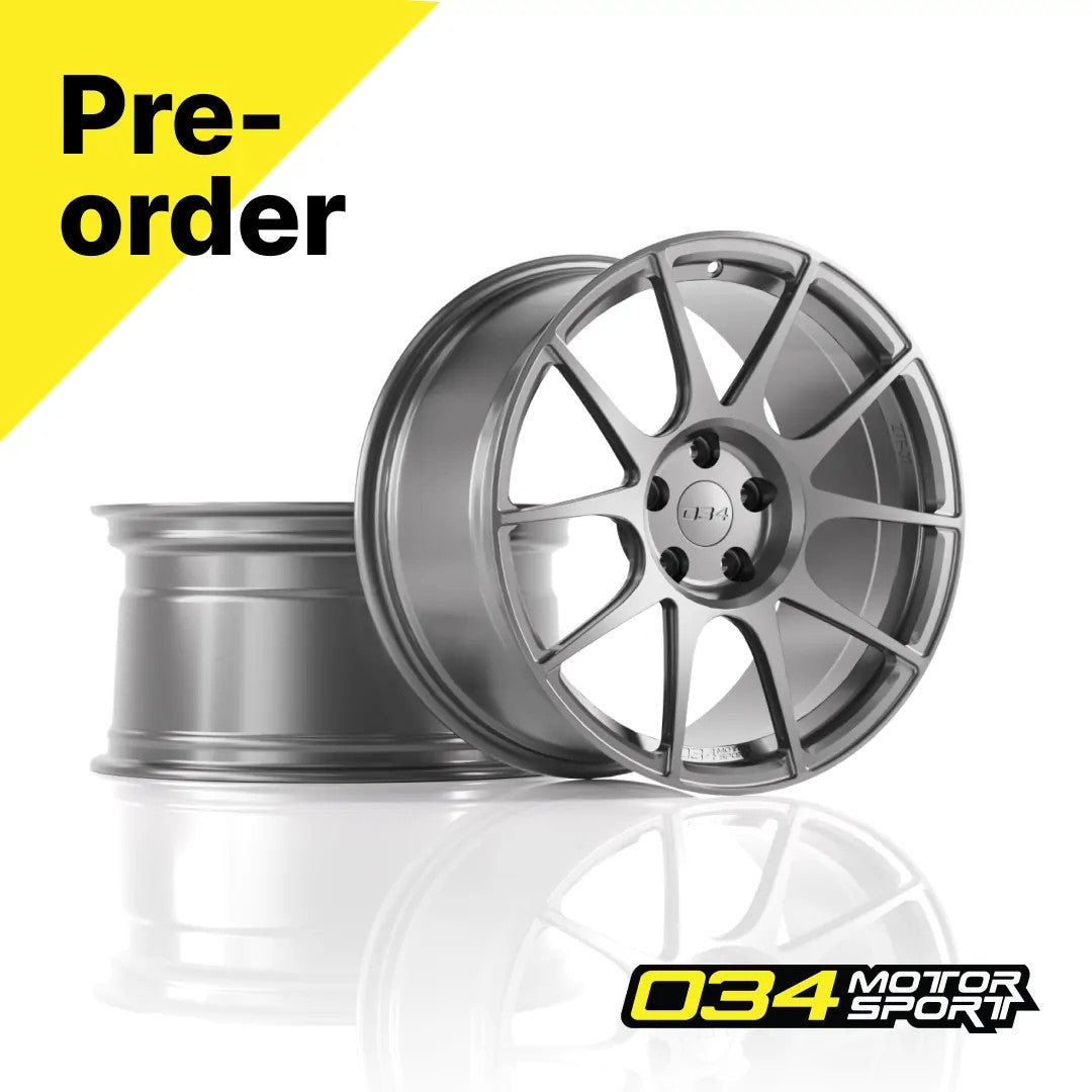 034Motorsport ZTF-01 Forged Wheels - 18x9.3 ET42, 57.1mm Bore 8S TT/TTS/TTRS & 8V/8V.5 RS3