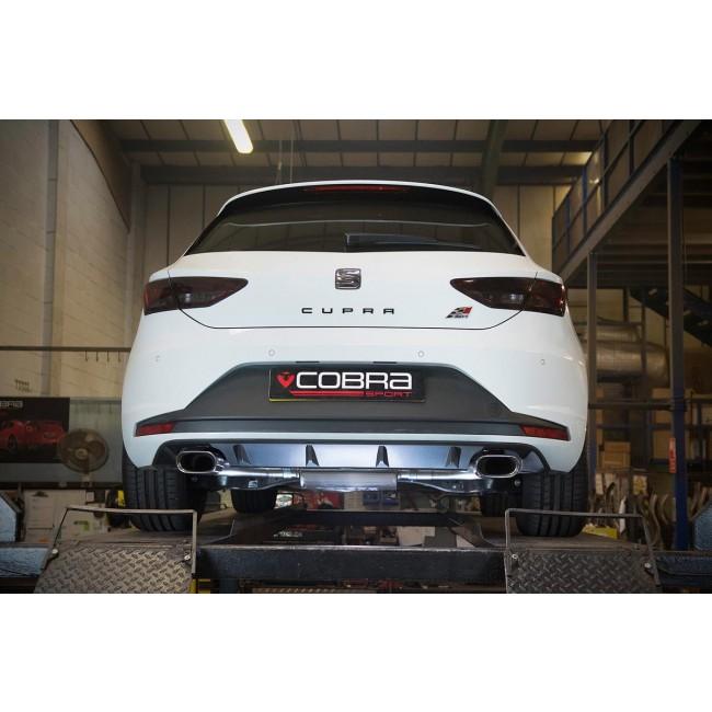 Cobra Sport Seat Leon Cupra 280/290/300 (14-18) (Pre-GPF) Cat Back Exhaust