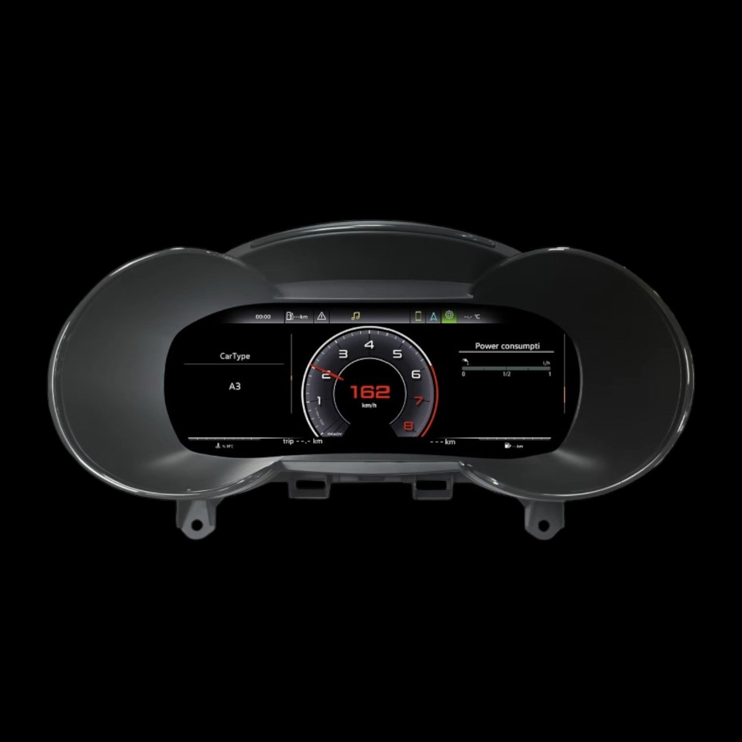 AUDI TT MK2 (2007 - 2014) 12.3" Digital Instrument Cluster – LCD Upgrade