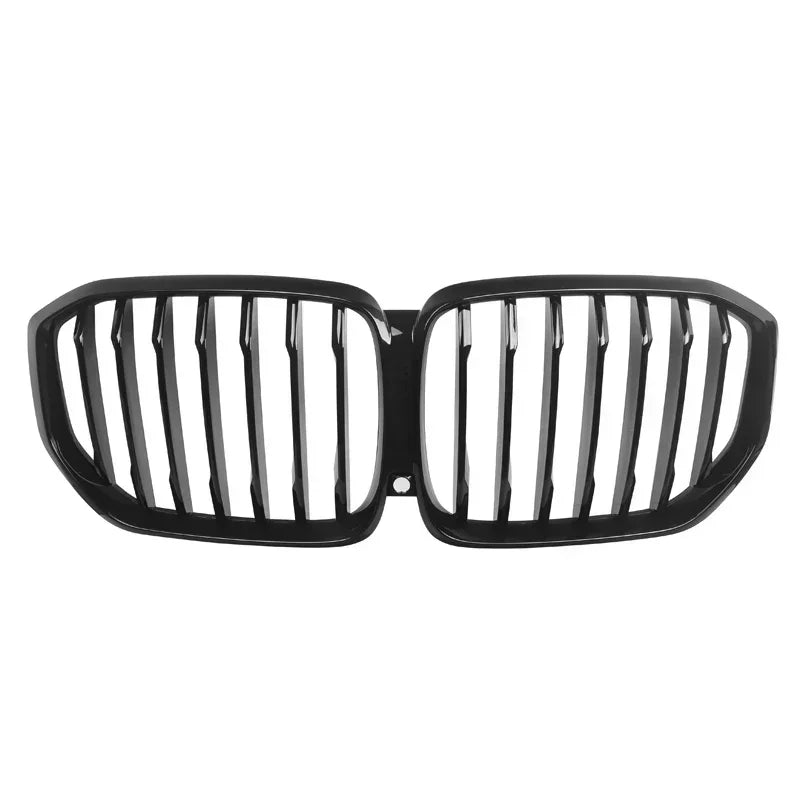 BMW X5 G01 Pre-LCI Gloss Black Single Slat Front Kidney Grille Set (2019 - 2022 Models)