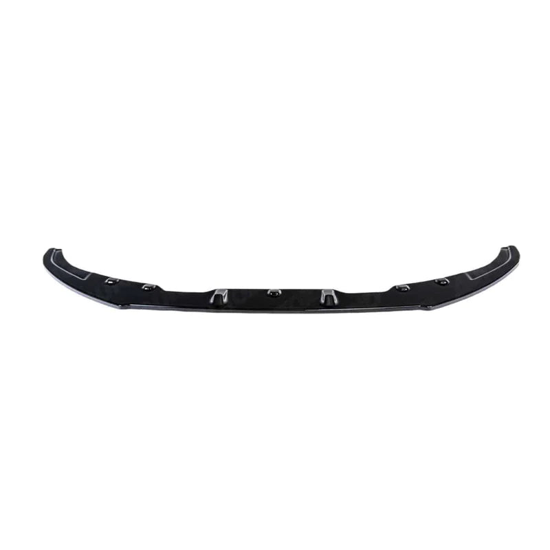 VW GOLF R MK7.5 EVO-1 GLOSS BLACK FRONT SPLITTER BY ZAERO (2017-2020)