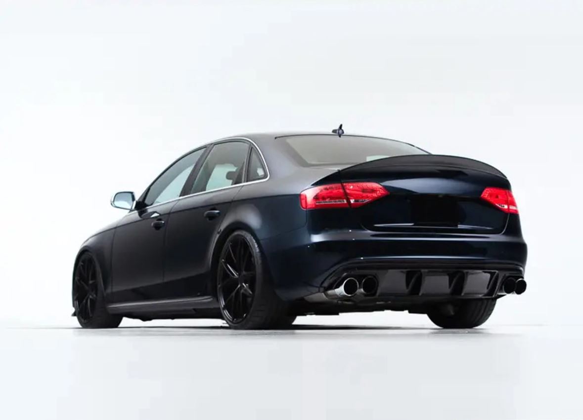 ECS Tuning Gloss Black Rear Diffuser - S4 B8