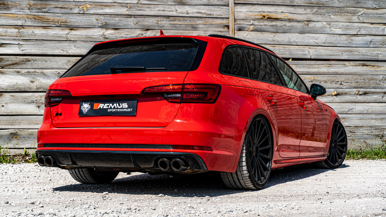 Audi S4 B9 Remus Cat Back System