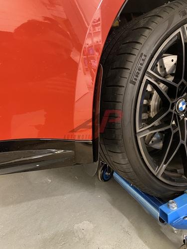 AP Design Carbon Fibre Arch Guards/Mud Flaps Front and Rear - G80 M3