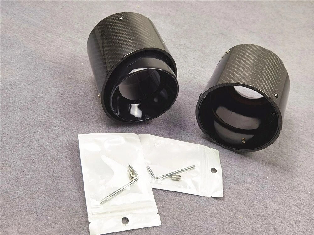 Mini Cooper S JCW Style Carbon Fibre Tail Pipe / Exhaust Tip