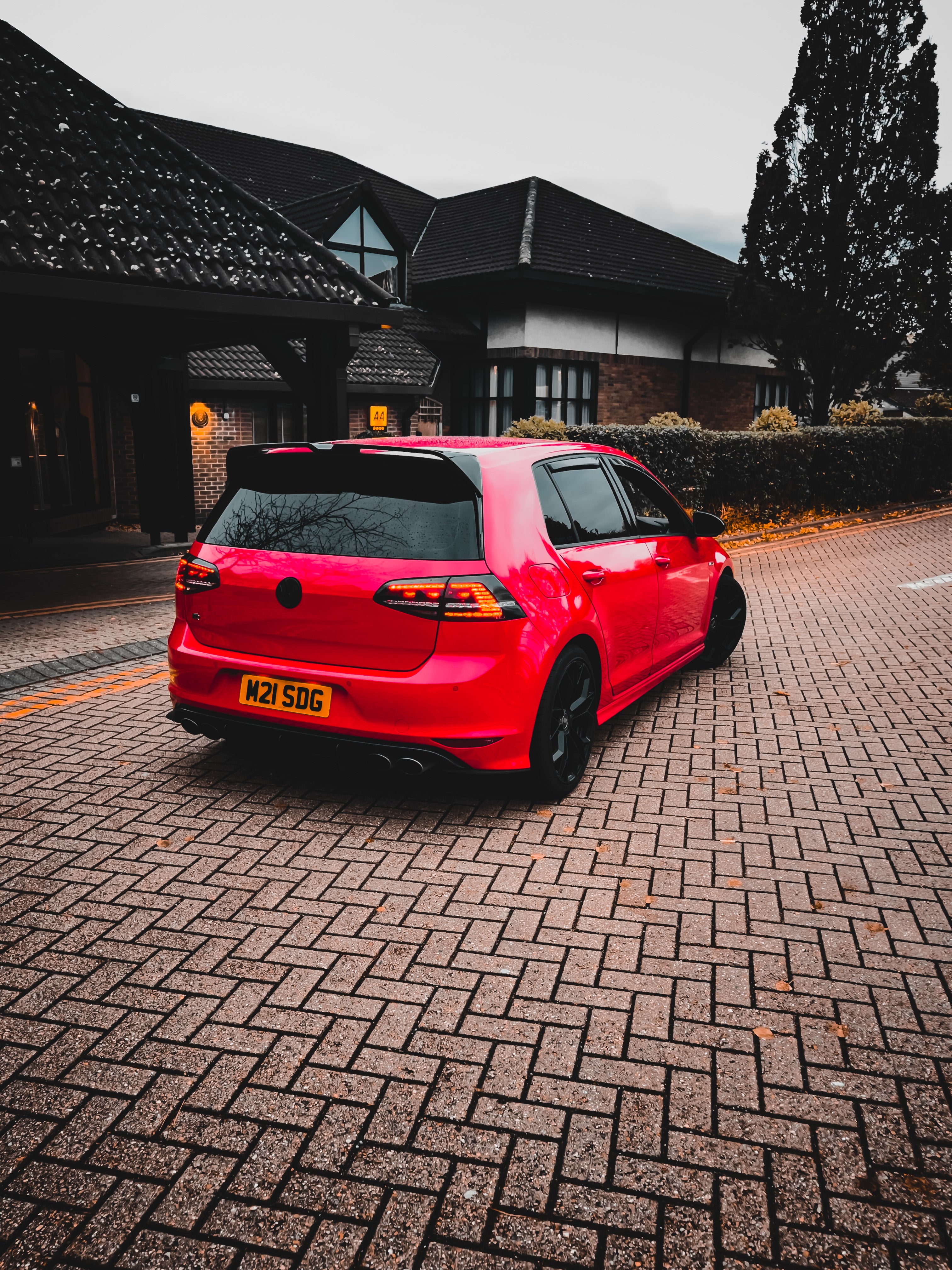 Volkswagen Golf MK7/7.5 GTI / R / R Line / GTD Oettinger Style Gloss Black Spoiler (2013 - 2020)