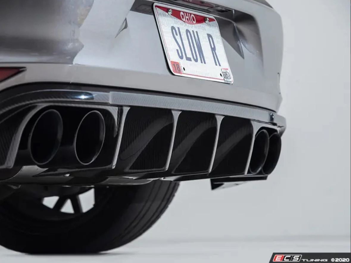 ECS Tuning Carbon Fibre Rear Diffuser - Golf Mk7 R
