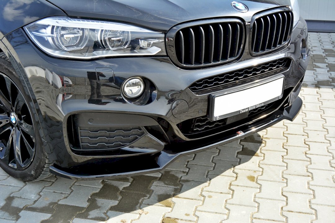 Maxton Design Front Splitter V.1 for BMW X6 F16 M Sport (2014-2019)