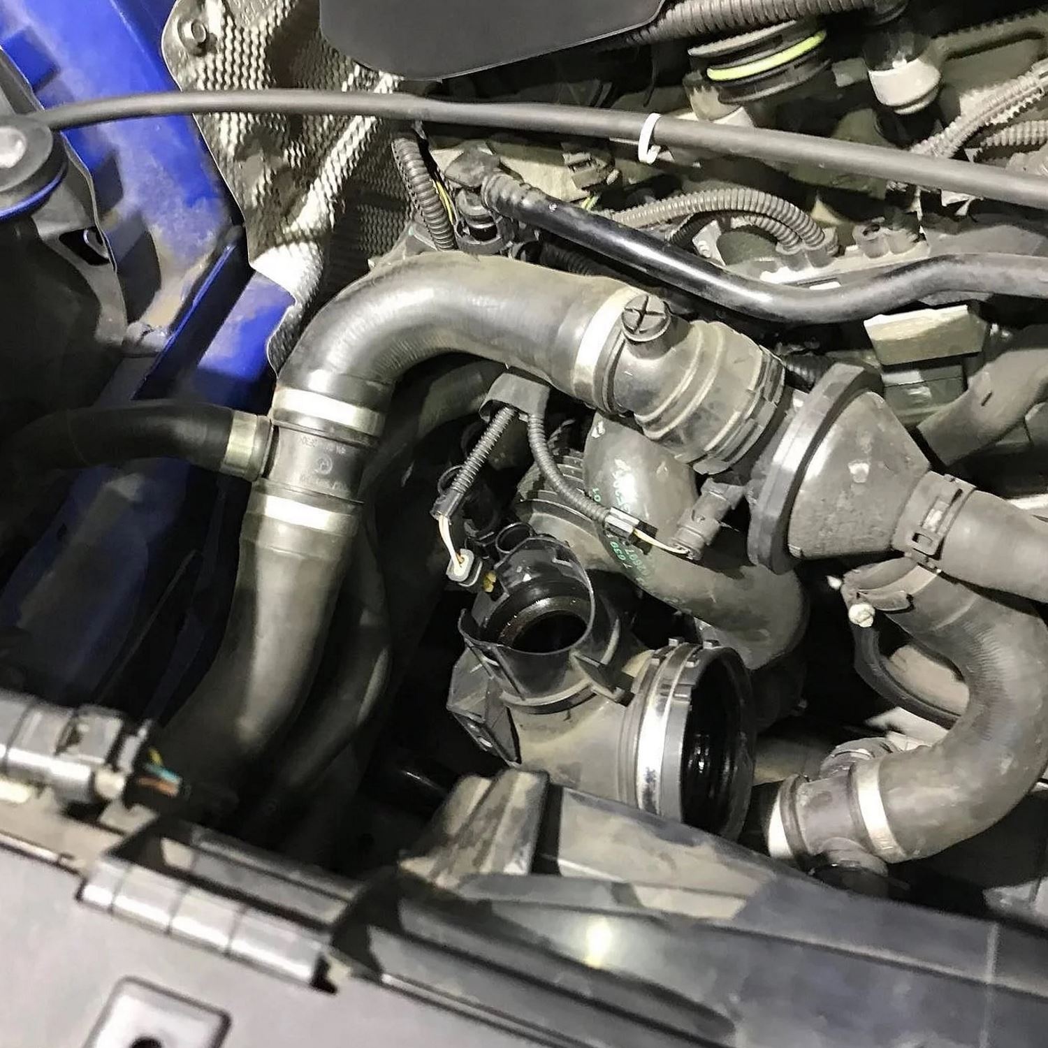 MST-BW-N2002 - Turbo Inlet Silicone Hose for BMW 2.0 Turbo N20