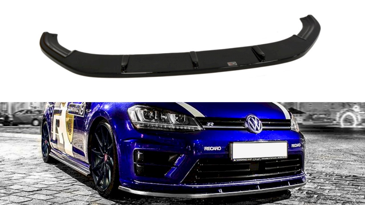 Maxton Design Front Splitter V.1 for Volkswagen Golf MK7 R (2013-2016)