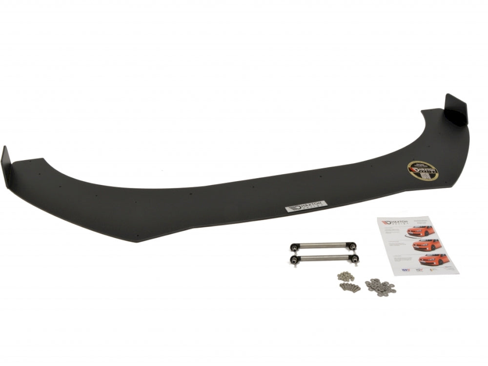 Maxton Design Front Racing Splitter (+ Wings) for Audi TTRS MK2 8J (2009-2014)