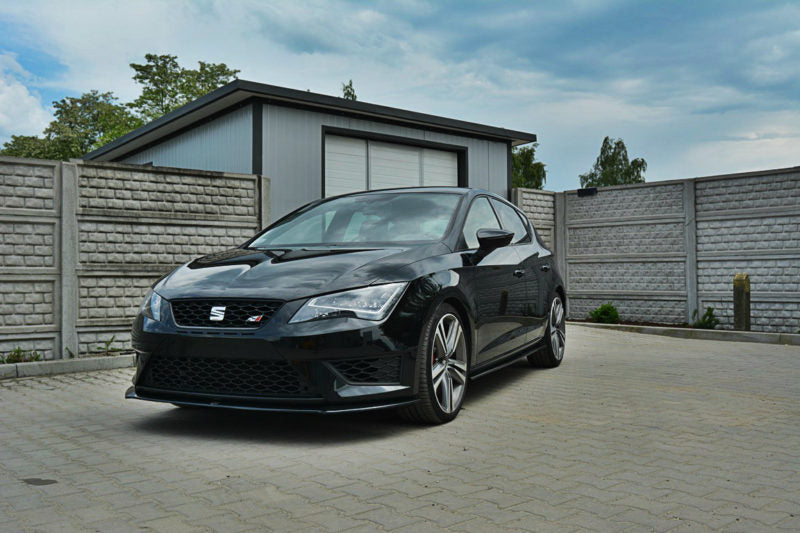 Maxton Design Front Splitter Seat Leon Mk3 Cupra/FR