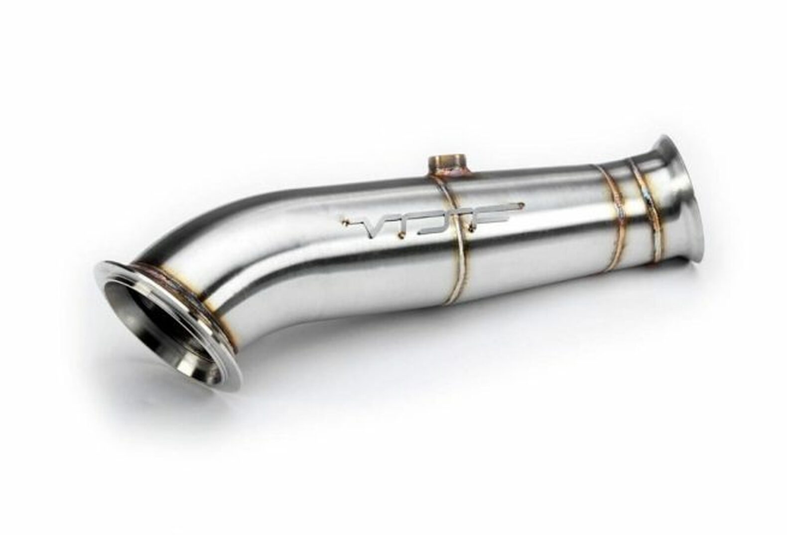 VRSF N55 4" Decat Brushed - F Series (M135/235/M2/335/435)