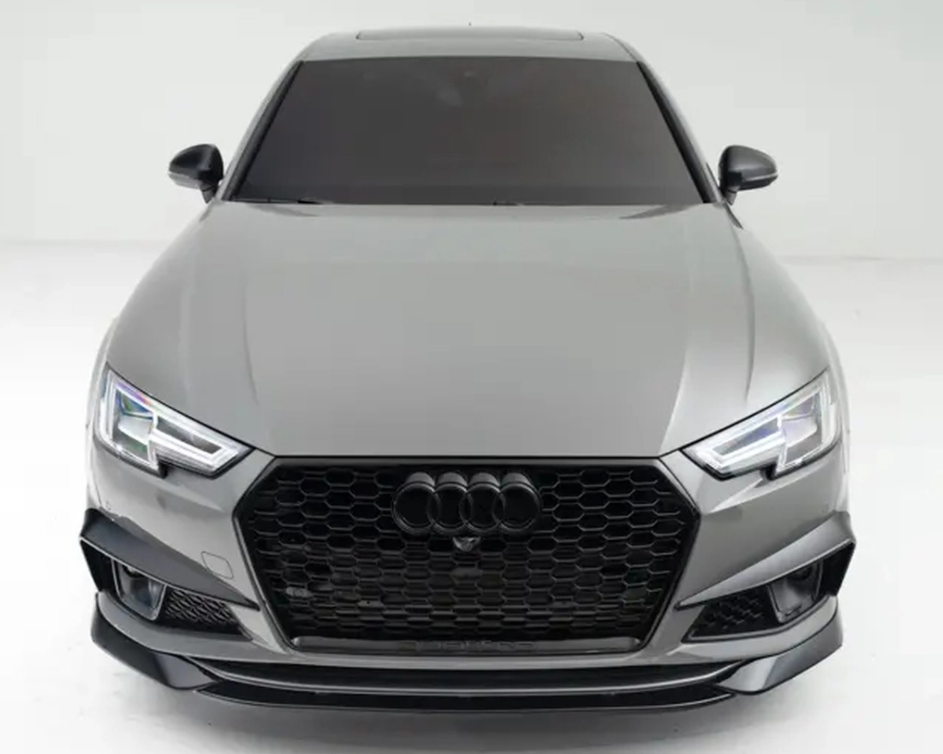 ECS Tuning Gloss Black 3 Piece Front Lip - A4/S4 B9.5 Sline