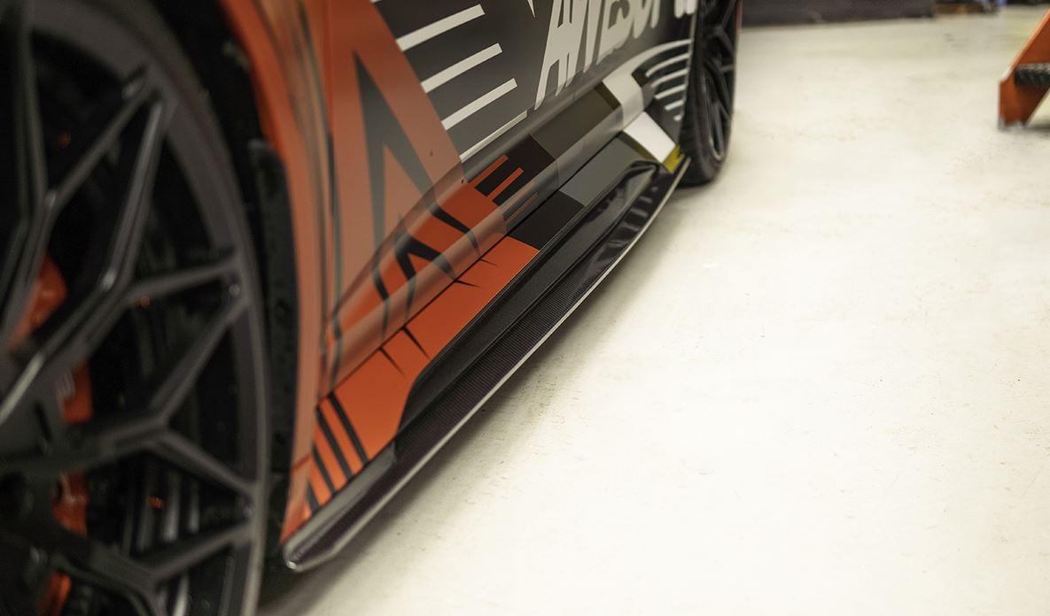 AP Design Dry Carbon Side Skirts - RS6 (C8)