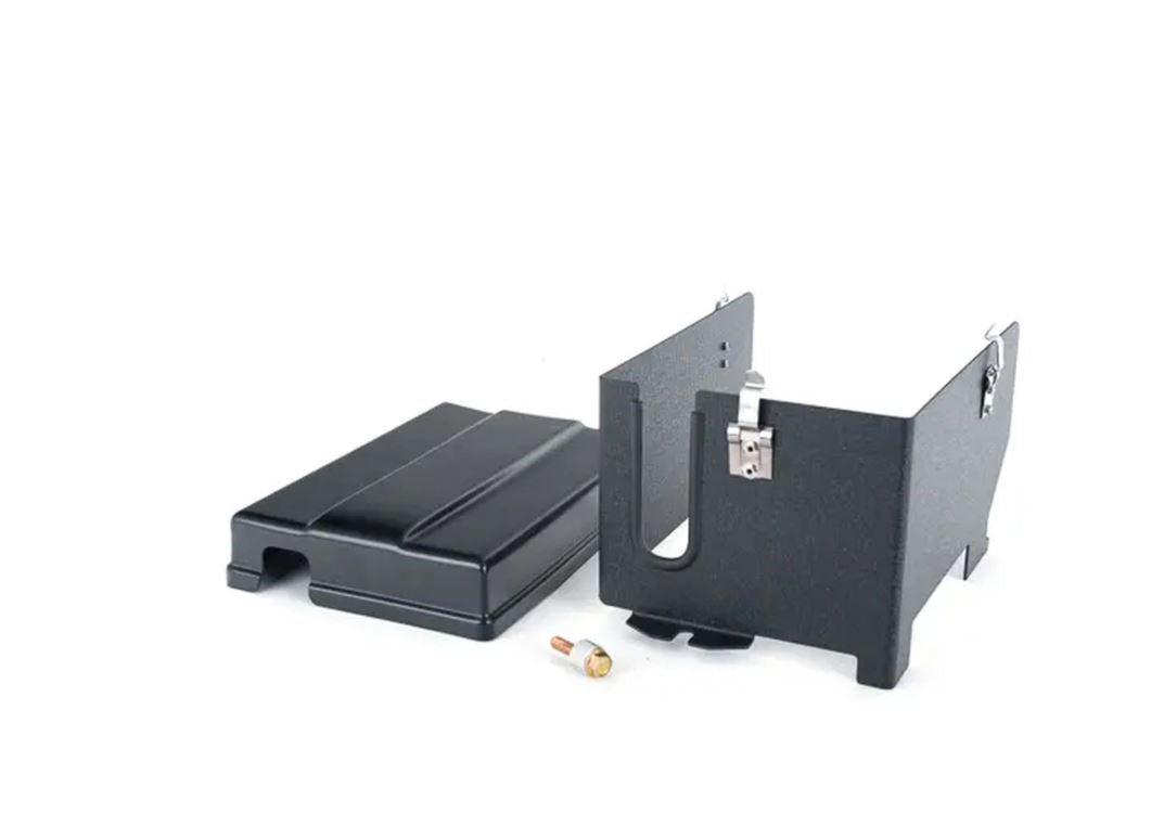 ECS Tuning Matte Black Battery Cover Kit - MQB