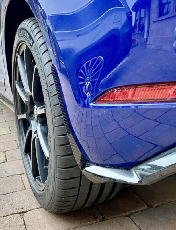 AP Design Rear Carbon Arch Guards - Golf MK7.5