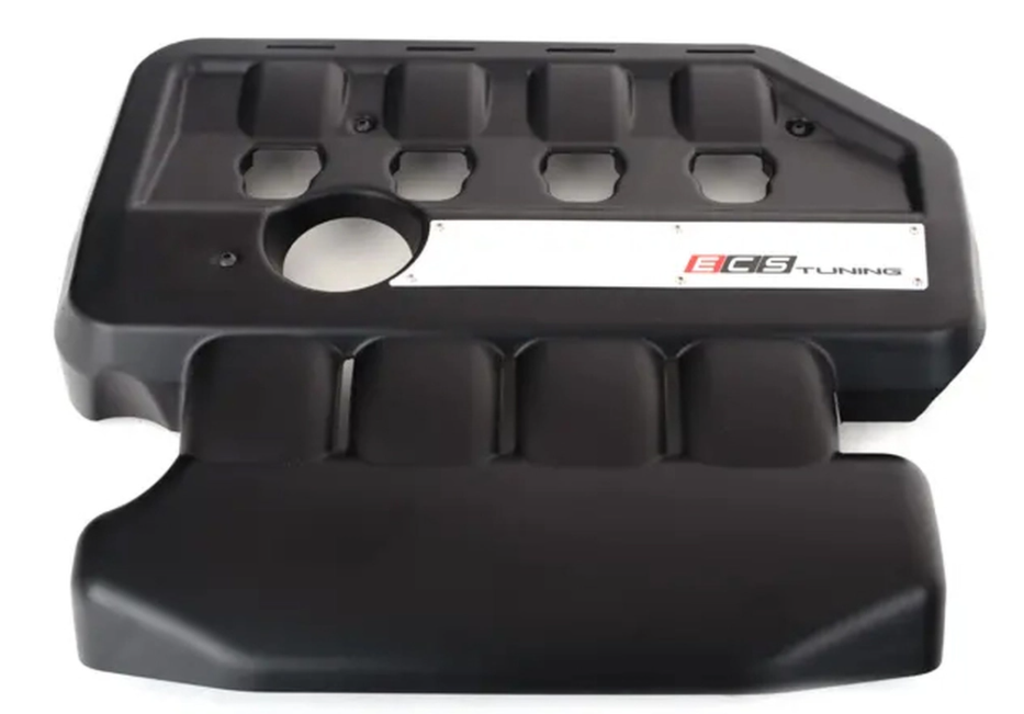 ECS Textured Black Engine Cover - 2.0 TSI Mk6