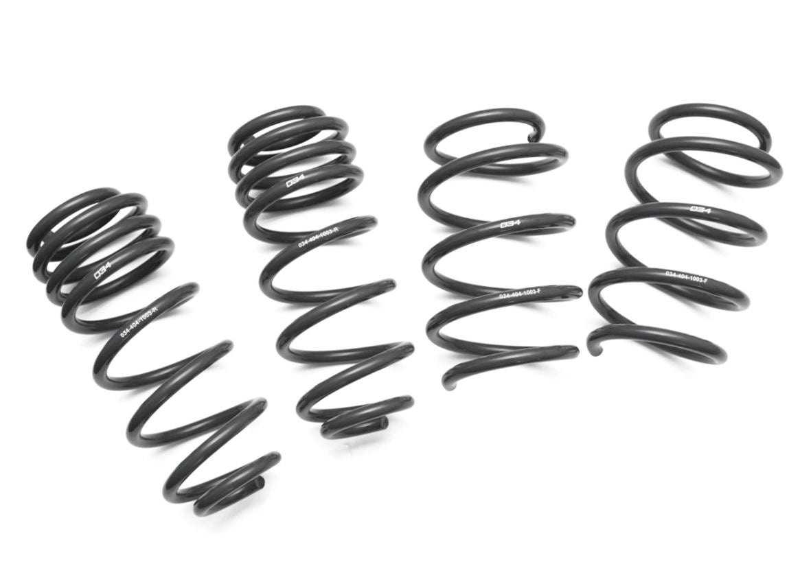 034Motorsport Dynamic+ Lowering Springs for Mk7 Volkswagen Golf GTD/GTI