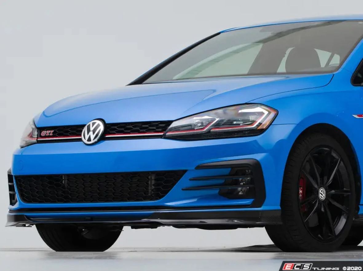 ECS Tuning Carbon Fibre Front Lip Spoiler - Golf Mk7.5 GTI